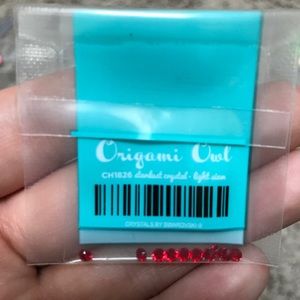 Red Origami Owl Stardust