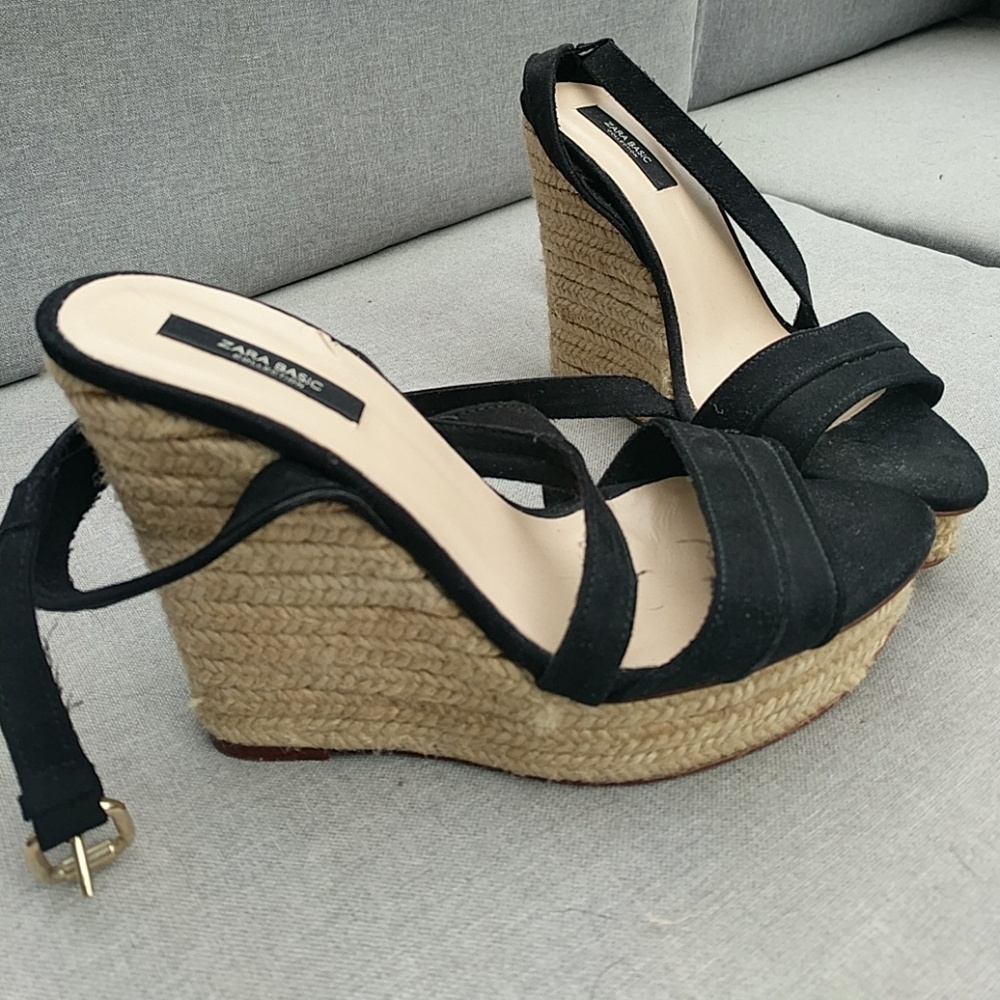 Never Worn Zara Wedges