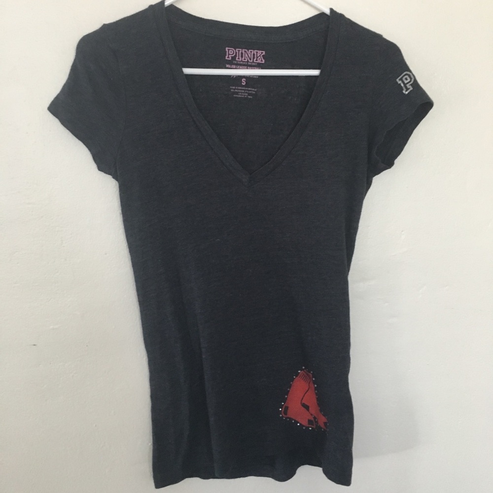 SALE ❤️Red Sox Tee, Victoria's Secret PINK