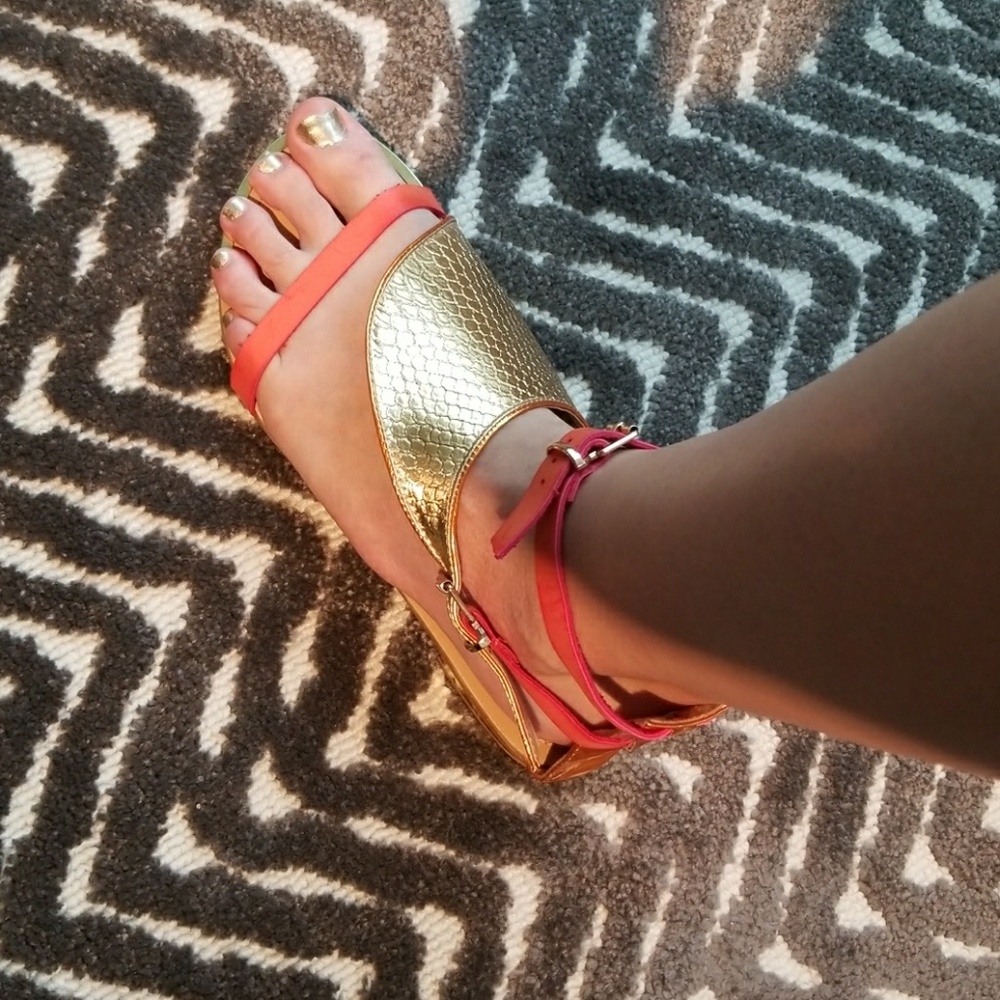 Funky sandals