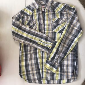 Levi's Snap Button Long Sleeve Size M