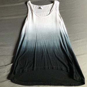 Dip dye high low tank