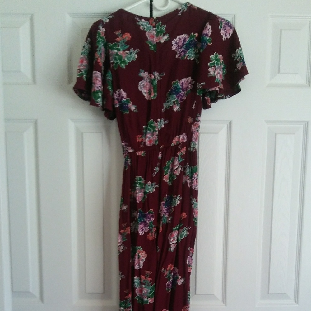 Abercrombie & Fitch Floral Jumpsuit