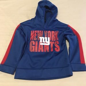 Kids NFL New York Giants hooded sweater