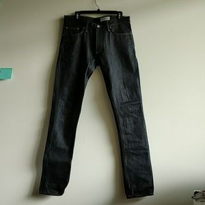 Gustin Raw Selvedge Japan Indigo Silk 34 skinny