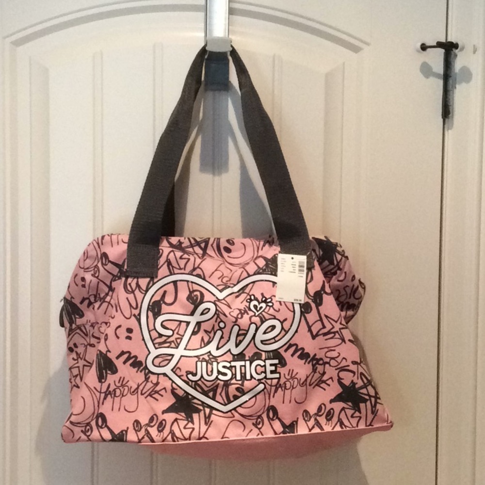 Justice duffle bag