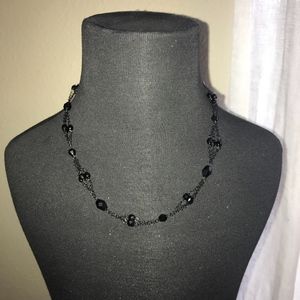 Black necklace