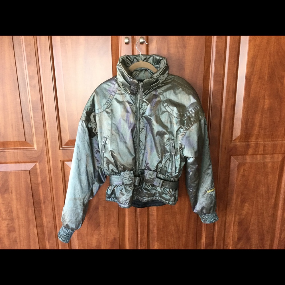 Obermeyer Ladies Size Small Ski Jacket Gray