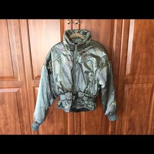 Obermeyer Ladies Size Small Ski Jacket Gray