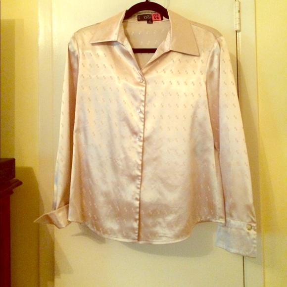 Satin Blouse- 8P - Picture 1 of 4