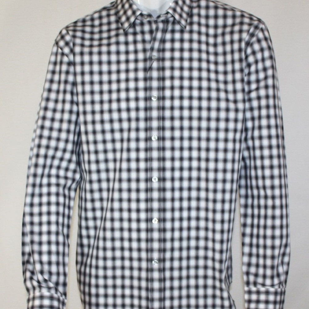 New Hugo Boss Men's Checked  SHIRT Robbie SZ L