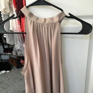 High cut no sleeve blouse