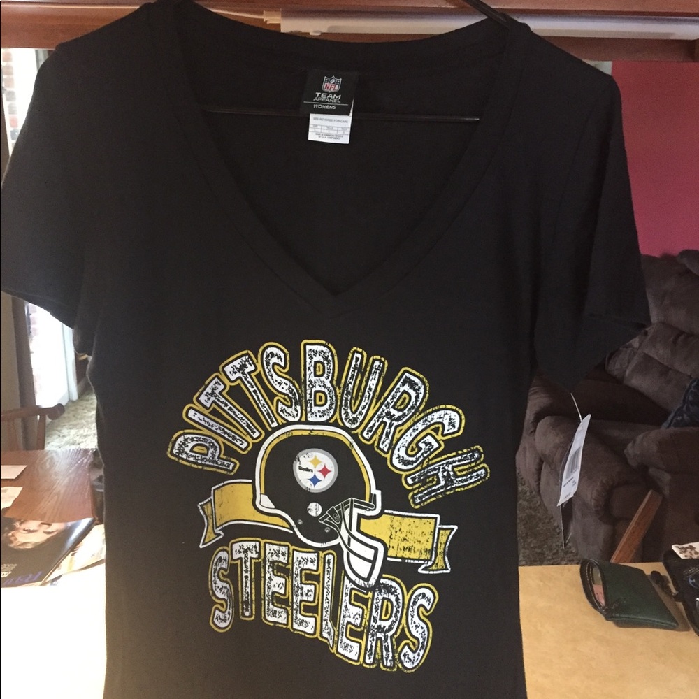 Pittsburgh Steelers shirt women's L NFL