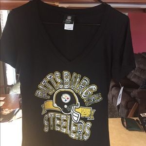 Pittsburgh Steelers shirt women's L NFL