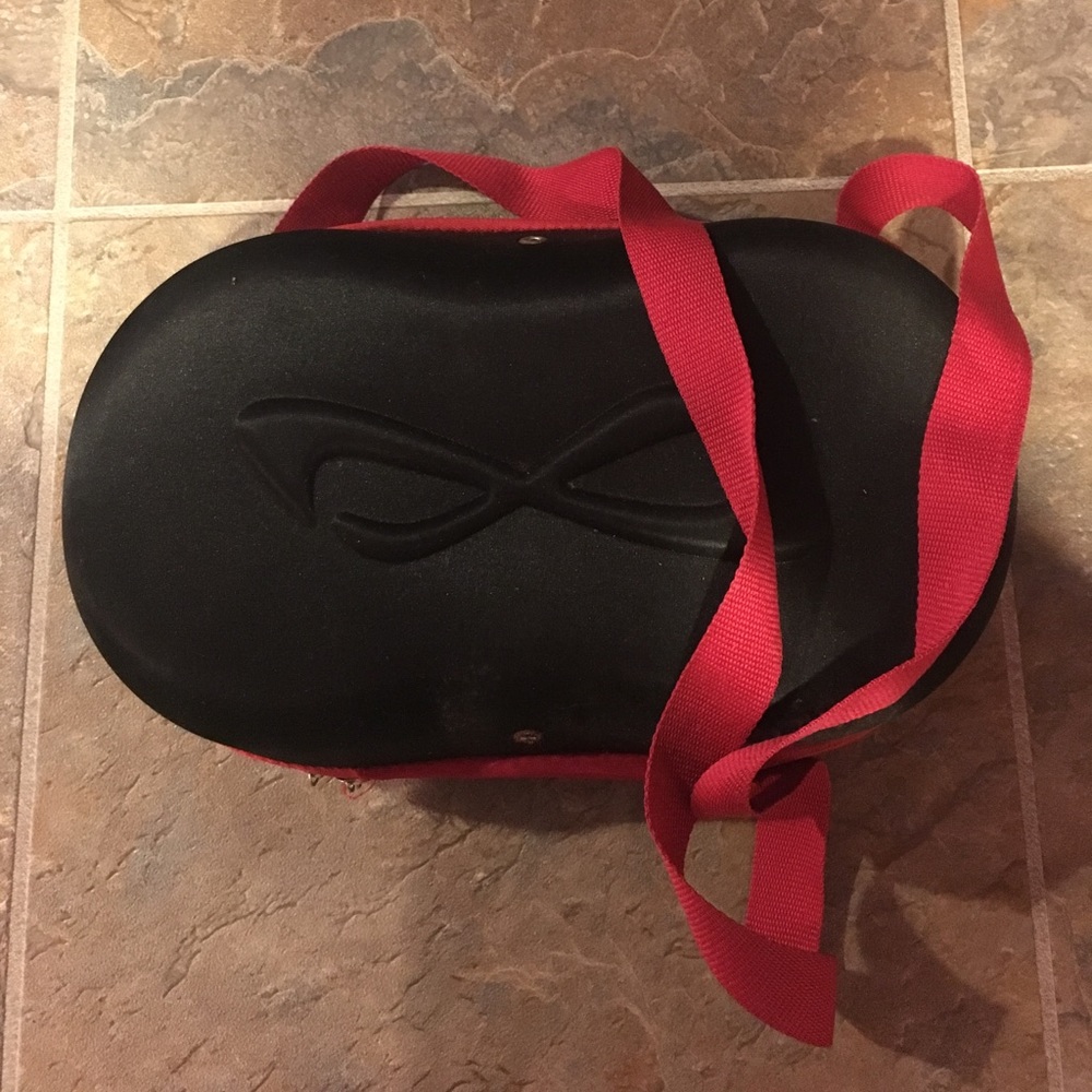 Black nfinity shoe box