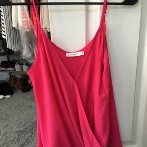 Pink tank top
