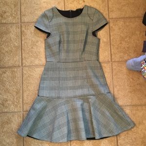 J.Crew plaid wool dress