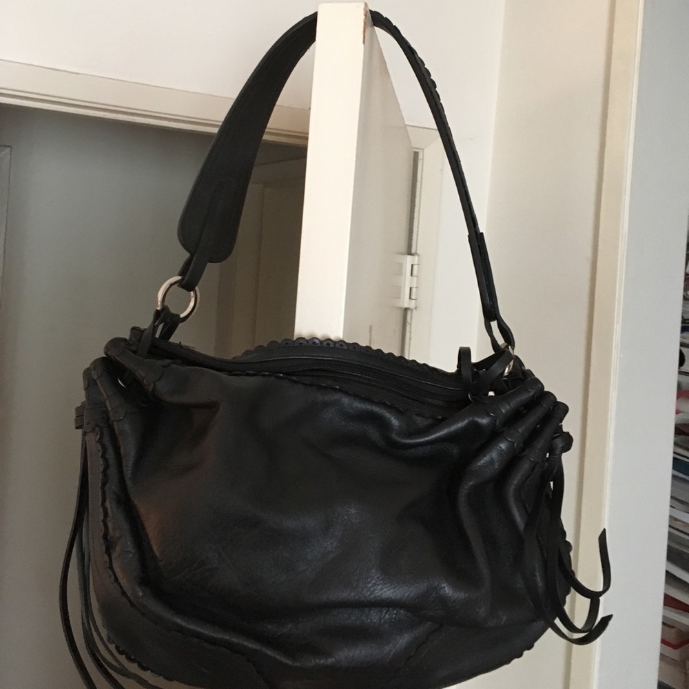 Lancel Paris leather handbag in good condition