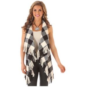 BRAND NEW • Wrangler Rock 47 Women's Fringe Vest