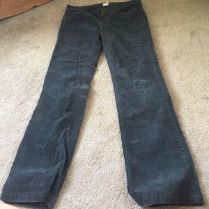 Women's size 28 matchstick corduroys. From Jcrew