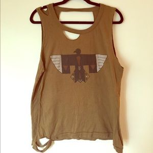 Distressed Chaser top