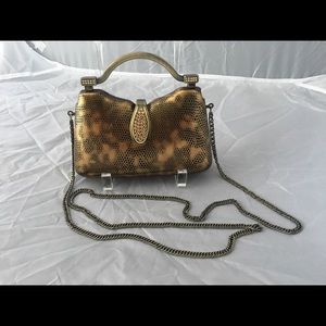 Gold Small Handbag