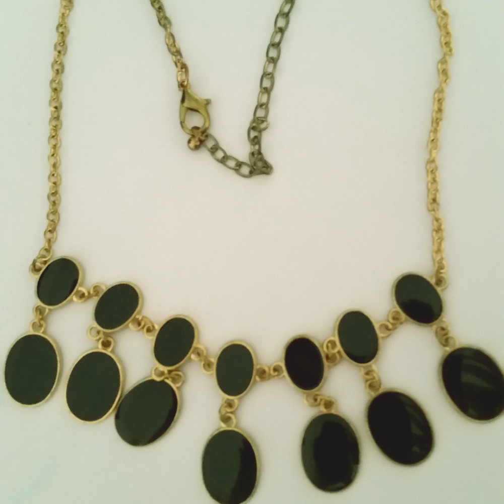 Talbot Black Necklace