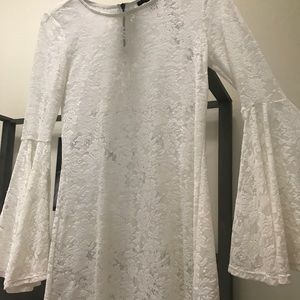 Lace dress also can be worn as a top