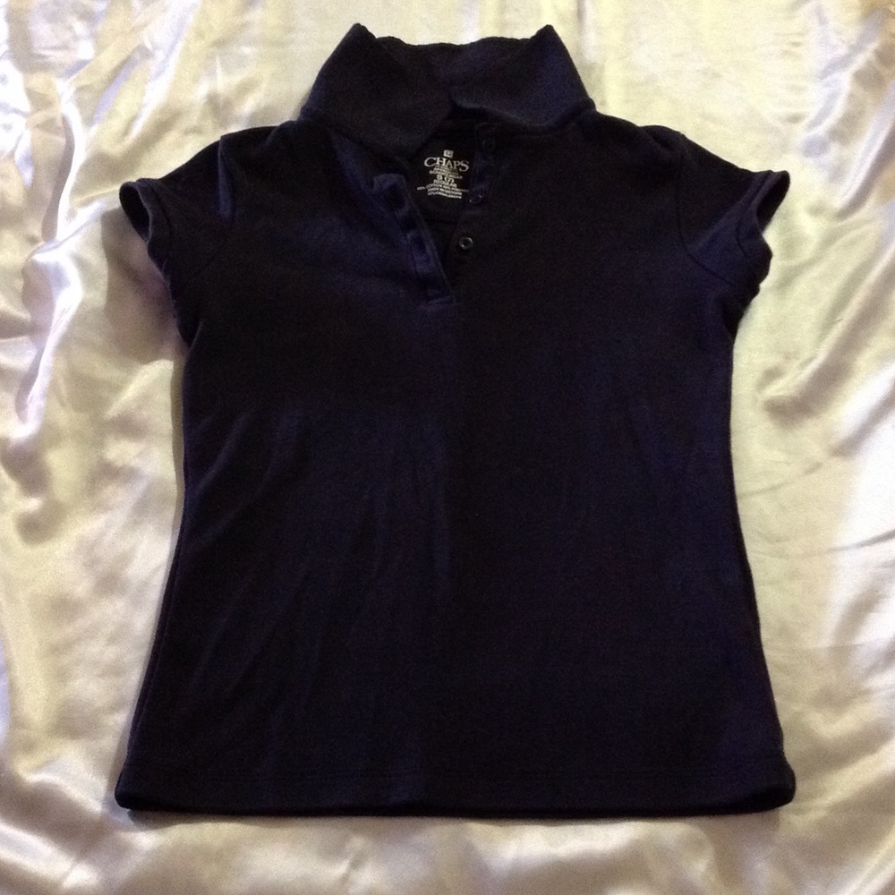 ❗️5 for $25❗️🎀 Girls Chaps short sleeve Polo