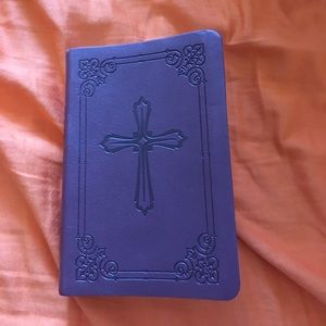 Bible, brown leather