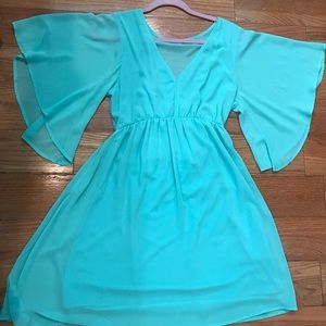 Turquoise Dress
