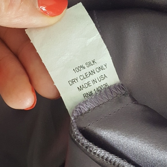 💜 PARKER 100% silk lavender dress - Picture 5 of 5