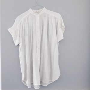UO Silence + Noise Erin button down top