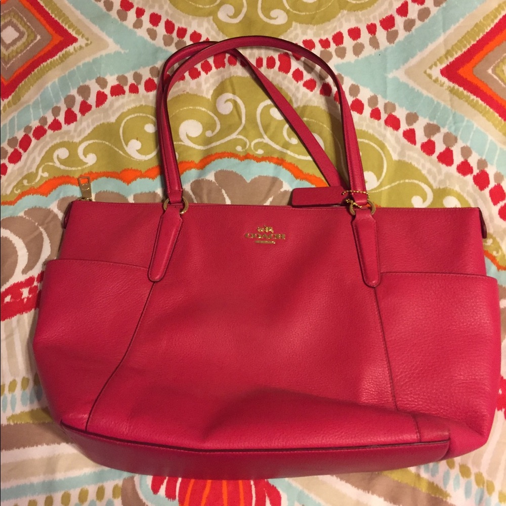 Coach Pink Tote