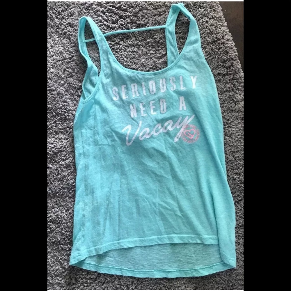 Live Love Dream Women's Small Vacay Tank Top