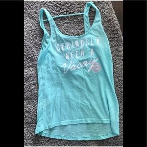 Live Love Dream Women's Small Vacay Tank Top