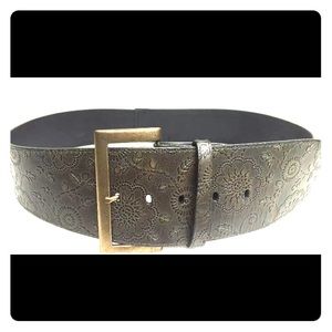 Avignon Belt, Size M, green/Olive color