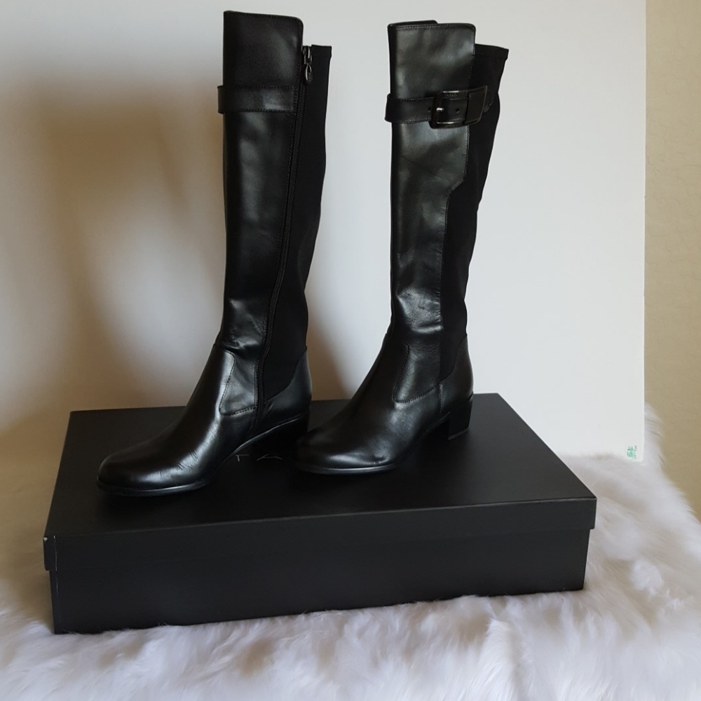 🆕Leather Riding Boot by Tahari size 9 M