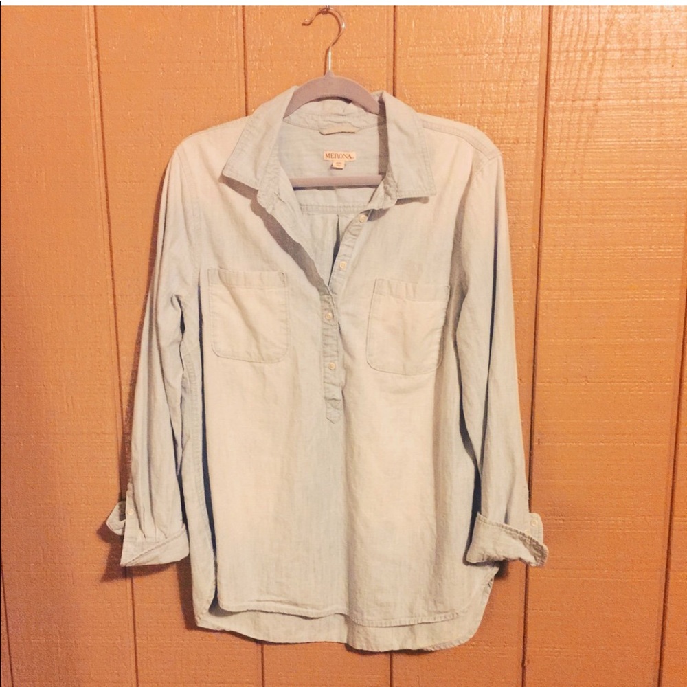 BNWOT Plus Size Denim Tunic
