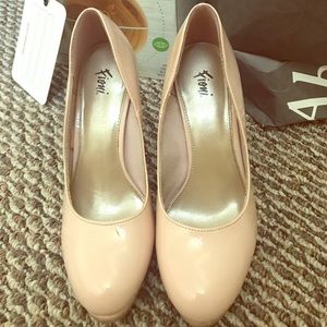 Pink fioni pumps
