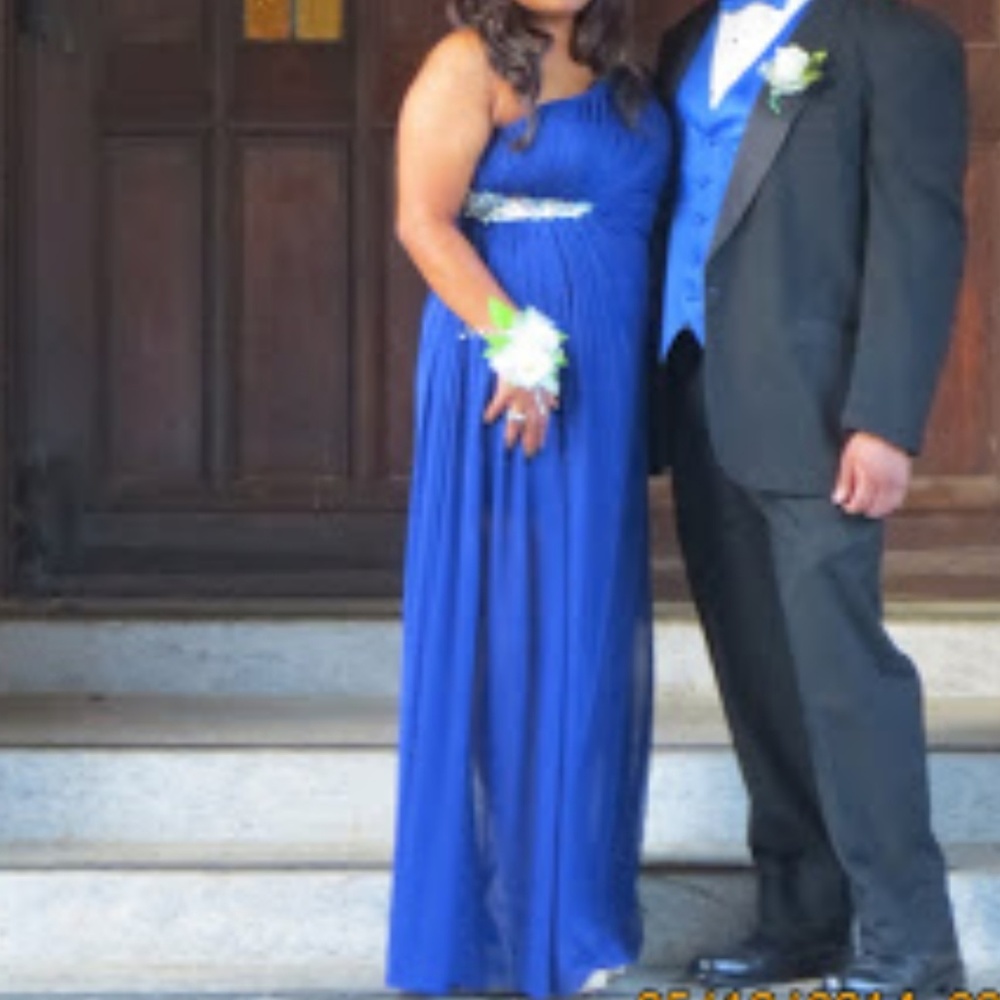 Beautiful Blue Prom Dress Size 12