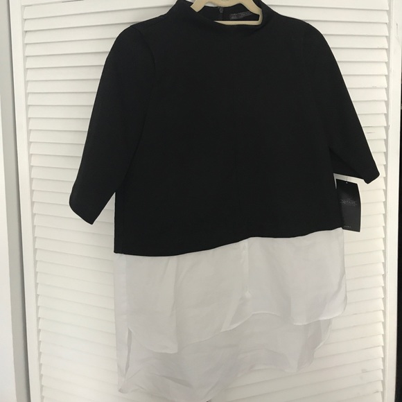 High Neck "Layered" Top - Picture 2 of 2