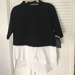 High Neck "Layered" Top
