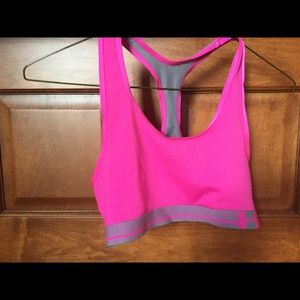 Pink Sports Bra