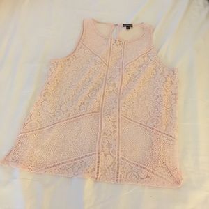 Blush Lace Express Tank