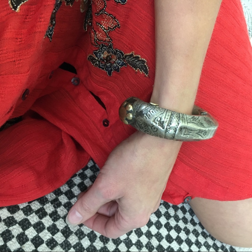 AUTHENTIC Rare Miao Silver Bangle