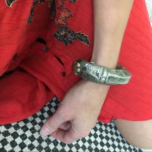 AUTHENTIC Rare Miao Silver Bangle