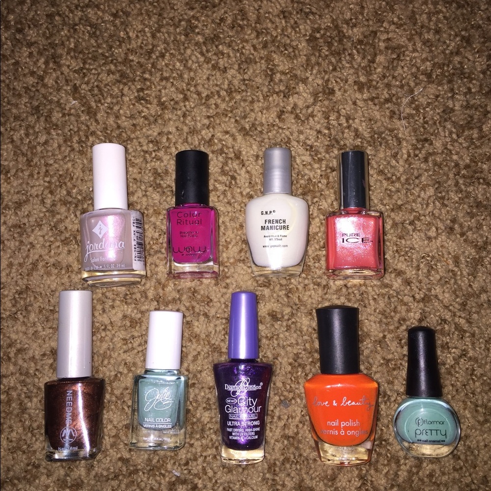 9 different nail polish brands and colors set ! - Picture 1 of 6