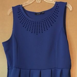 Apt 9 Fit and Flare dress!!!! Royal blue