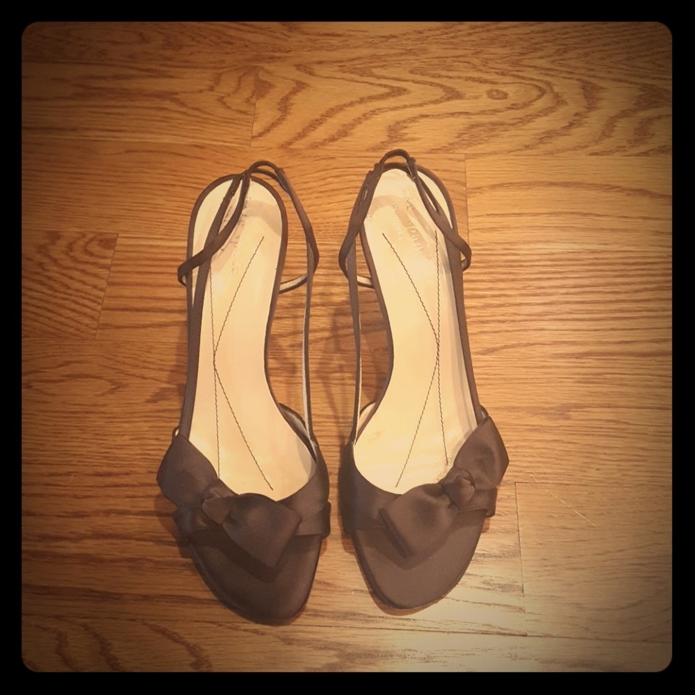 Kate Spade New York Slingback Heels with Bows